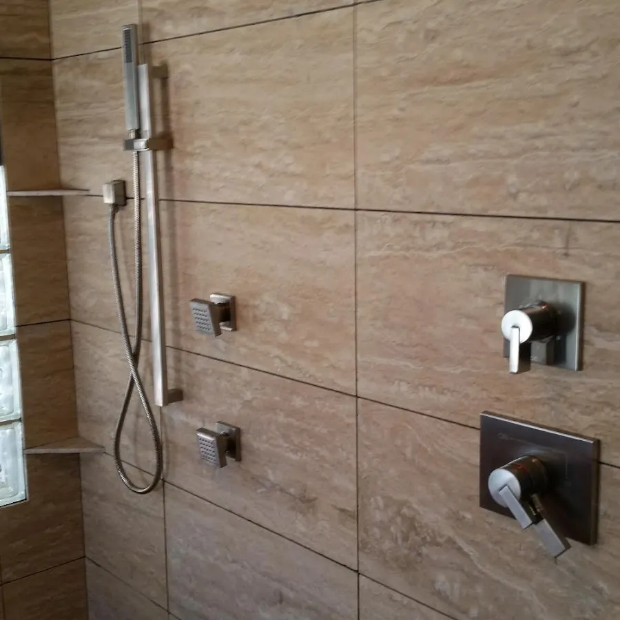 Shower fixture installation for Water Heater Replacement in Gulf Gate
